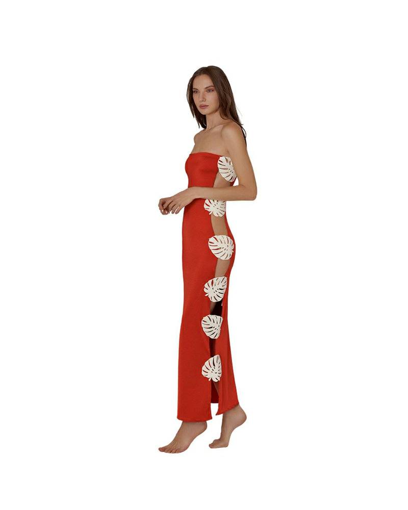 Désirée - Élégante Robe Bustier de Plage