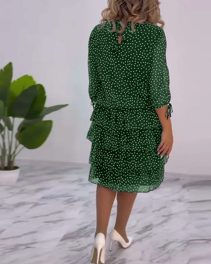 Camilia - Élégante robe à pois