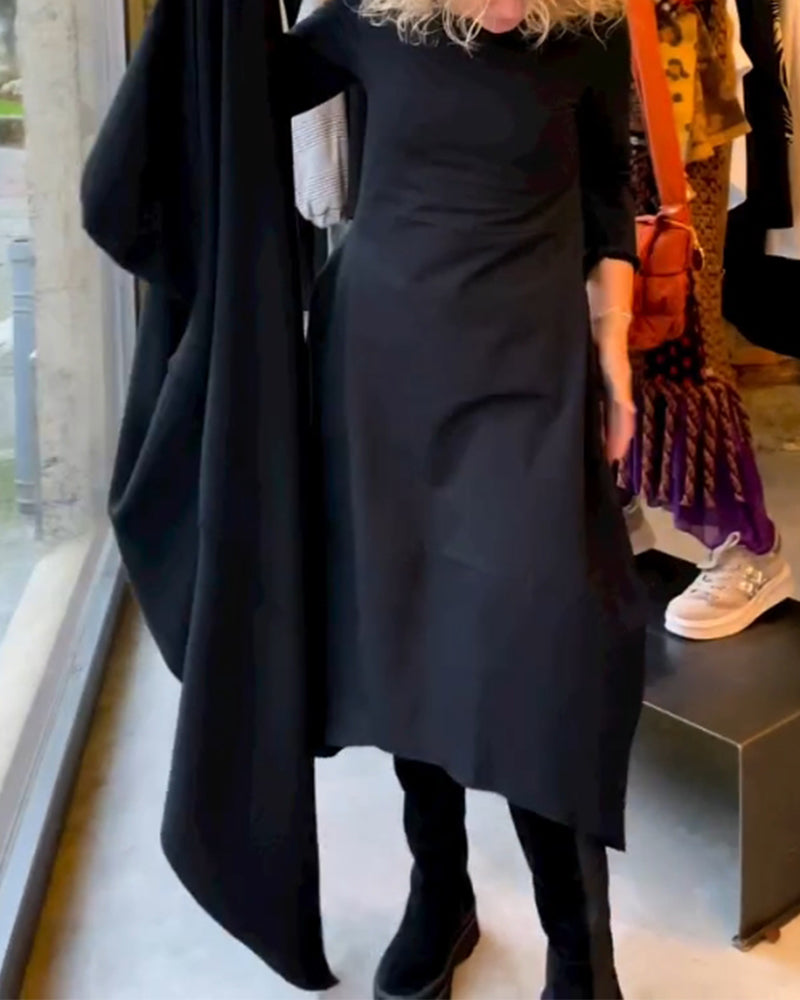 Andrée - Élégante robe midi avec poches