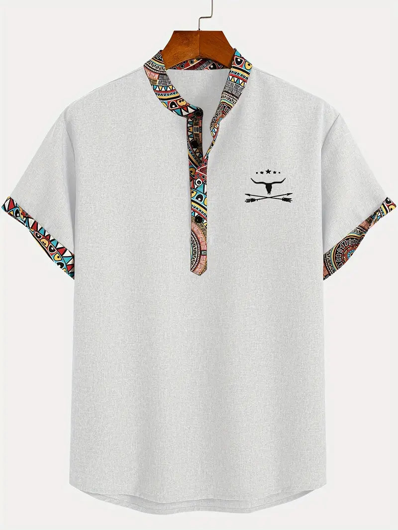 Vitoria™ | Élégante Chemise à Manches Courtes