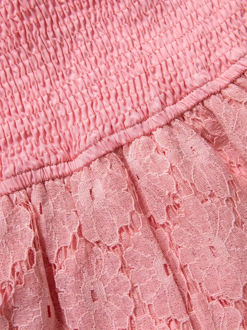 Thaïna – Élégante combinaison ornée de dentelle délicate