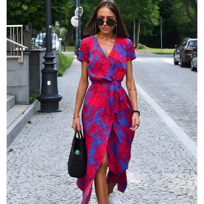 Florine – Robe fluide à silhouette élégante