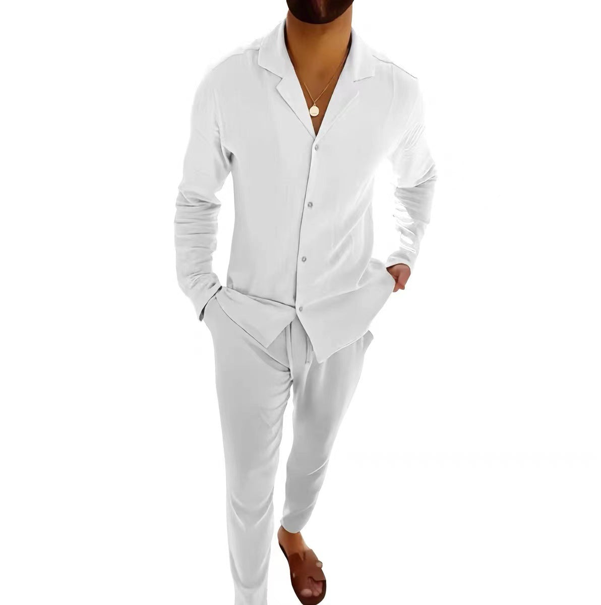Nolan – Ensemble d'été en lin pour homme