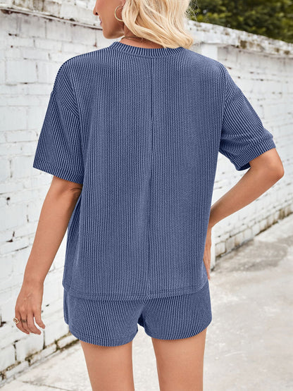 Maëlys – Ensemble de loungewear en tissu côtelé ultra-confortable
