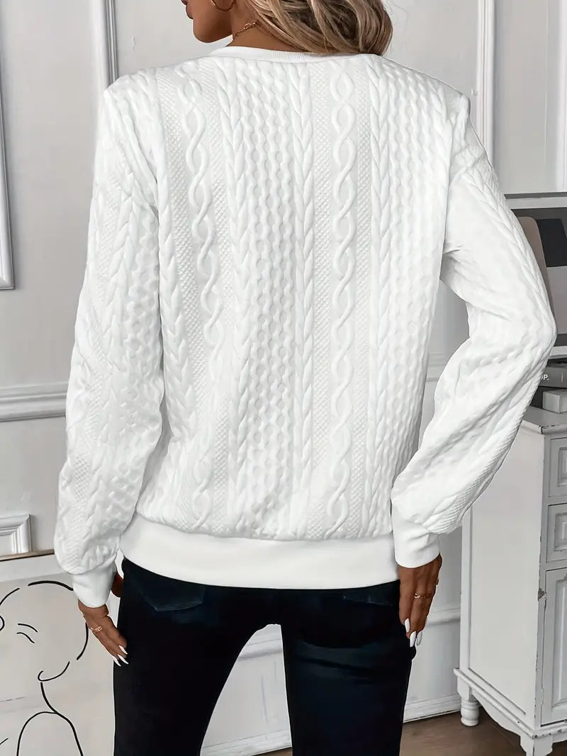 Fiona - Pull d'hiver chic et douillet