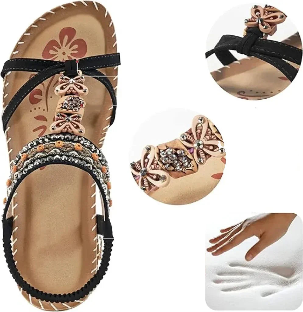 Mélusine – Élégantes Sandales Orthopédiques Confort