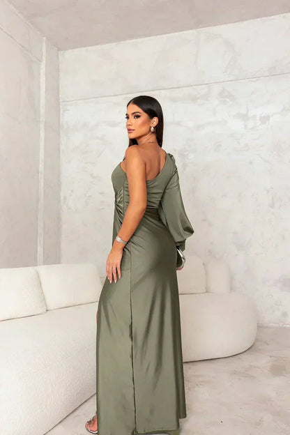 Esmée – Élégante robe de soirée en vert
