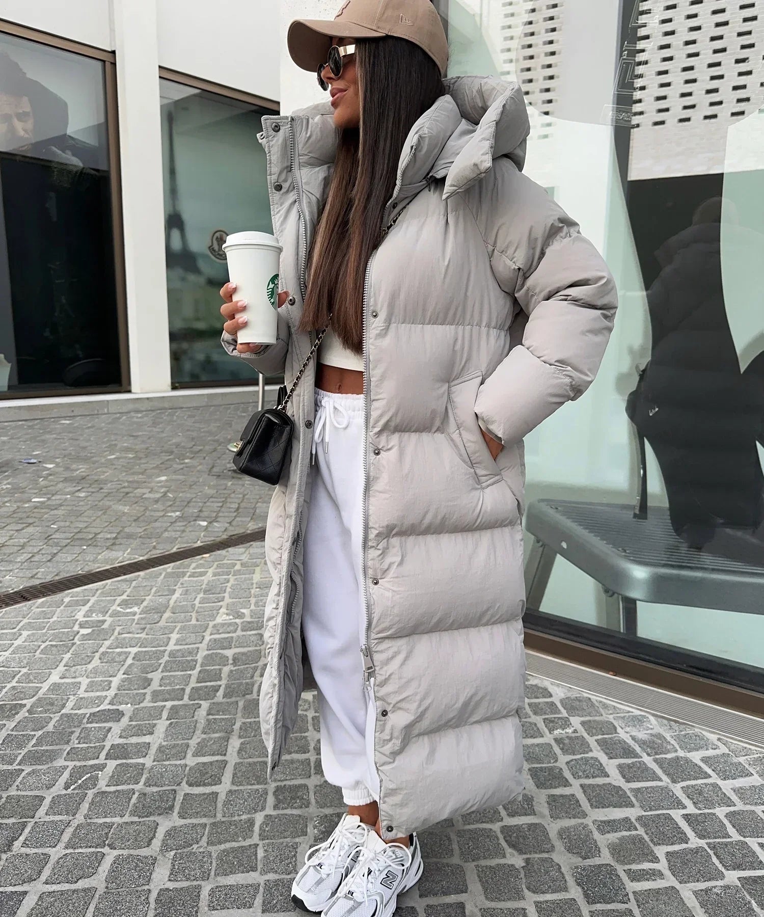 Amara - Élégante parka d'hiver alliant style et fonctionnalité