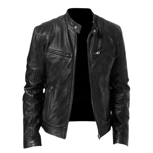 vitoria™ - Veste en cuir faite main pour homme