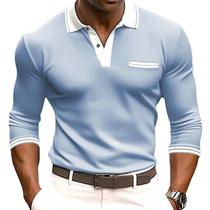 vitoria™ - Chemise Élégante avec Détails Contrastés