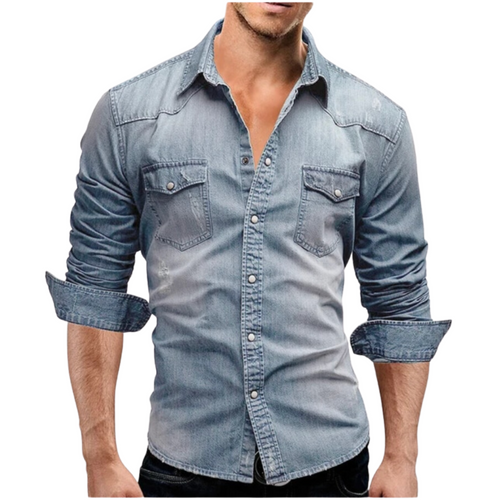 vitoria™ - Chemise en denim au design contemporain