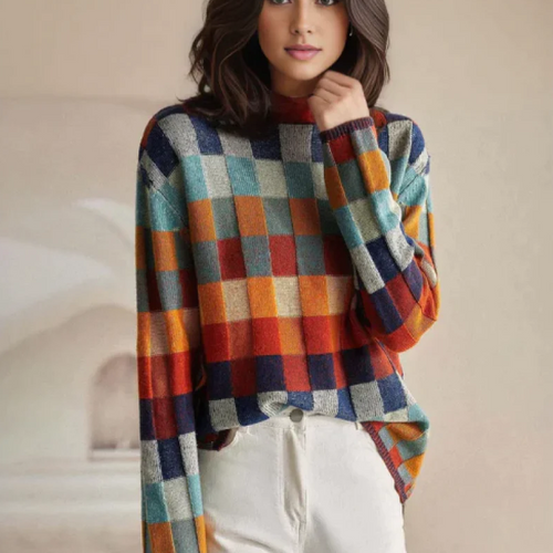 Coralie - Chic Pull à Col Roulé
