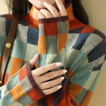 Coralie - Chic Pull à Col Roulé