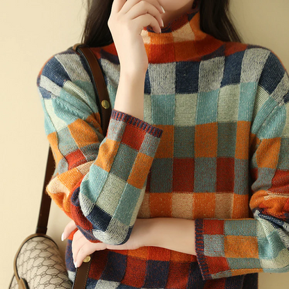 Coralie - Chic Pull à Col Roulé