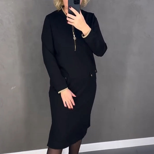 Lysiane - Élégante Robe Zippée