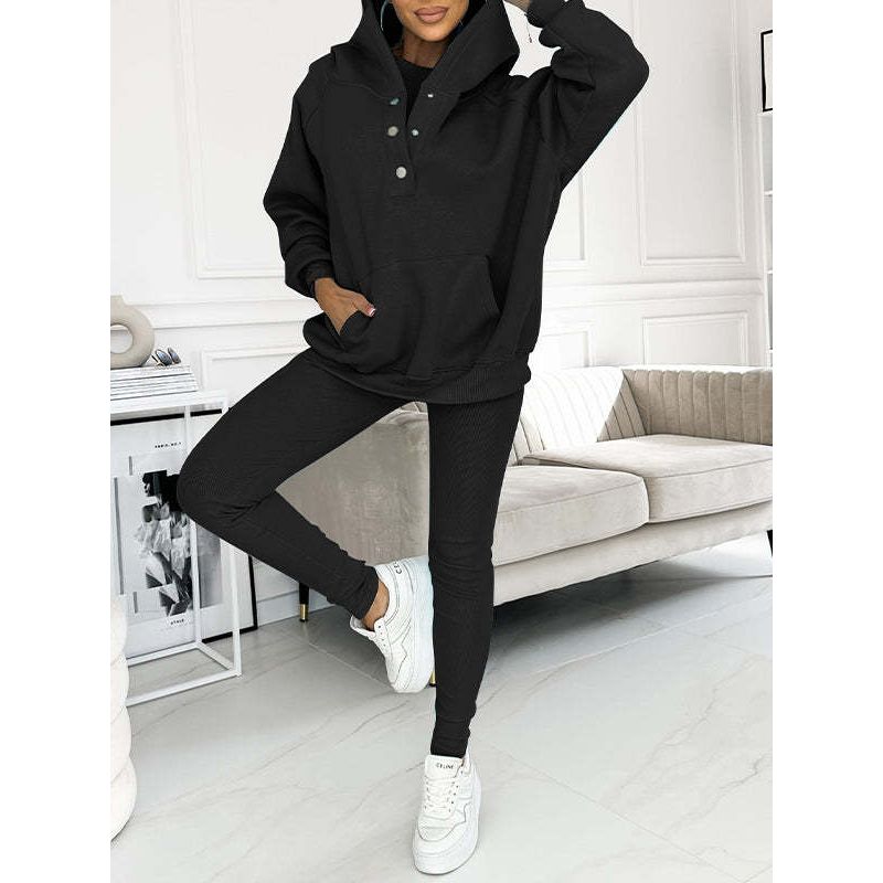Nina - Ensemble Confort avec Sweat à Capuche Oversize