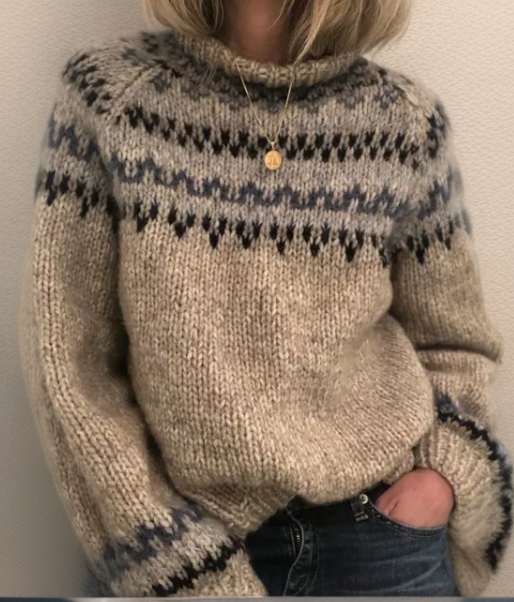 Vivienne - Élégant et Confortable Pull en Cachemire