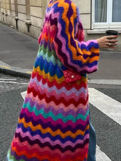 Maëlys - Élégant et chaleureux cardigan en coton