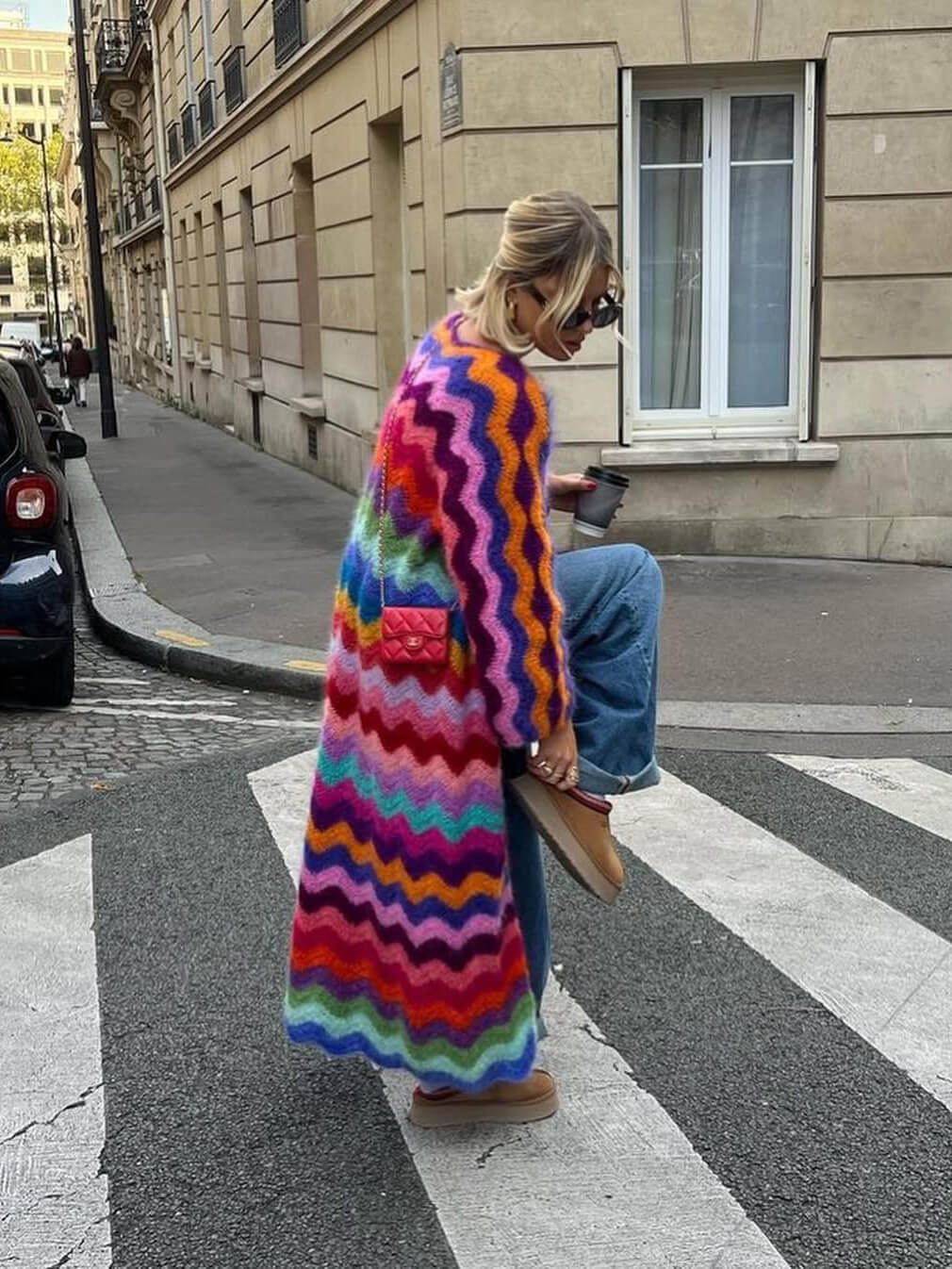 Maëlys - Élégant et chaleureux cardigan en coton