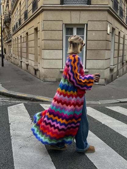 Maëlys - Élégant et chaleureux cardigan en coton