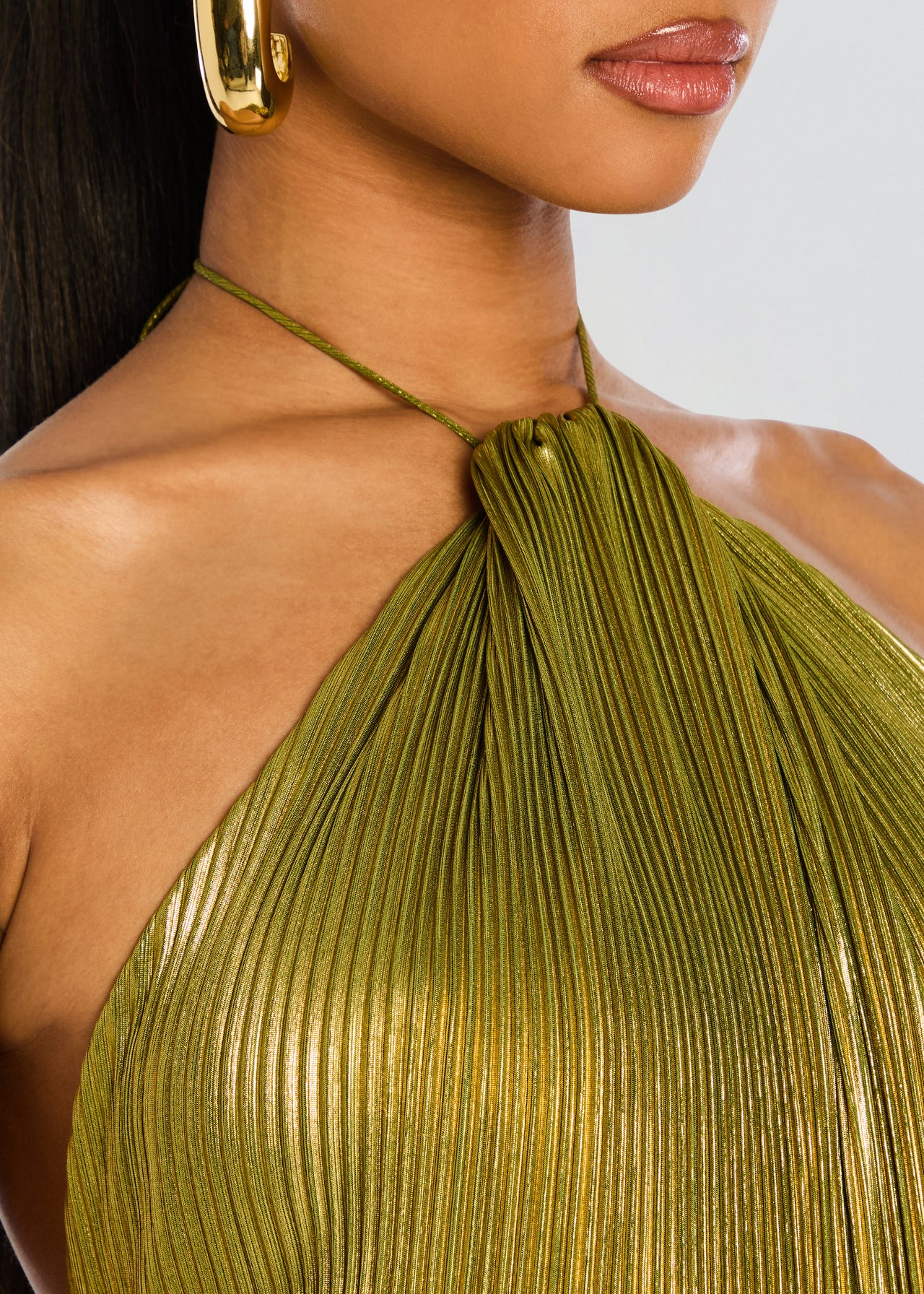 Éléonore – Élégante robe longue de designer