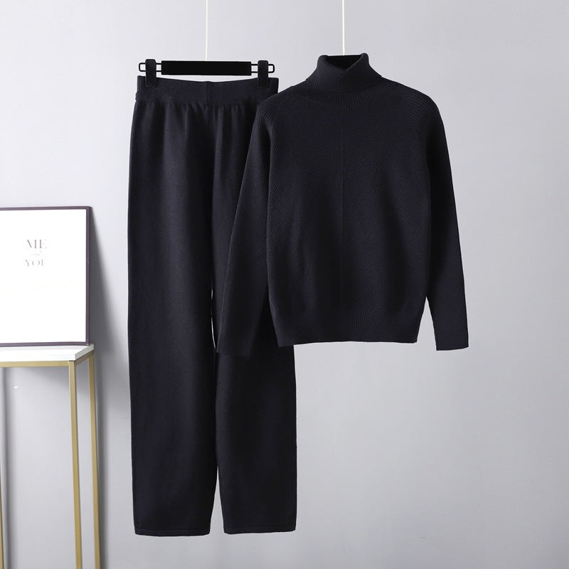 Vitoria™ | Ensemble Lounge en Tricot Torsadé à Deux Pièces