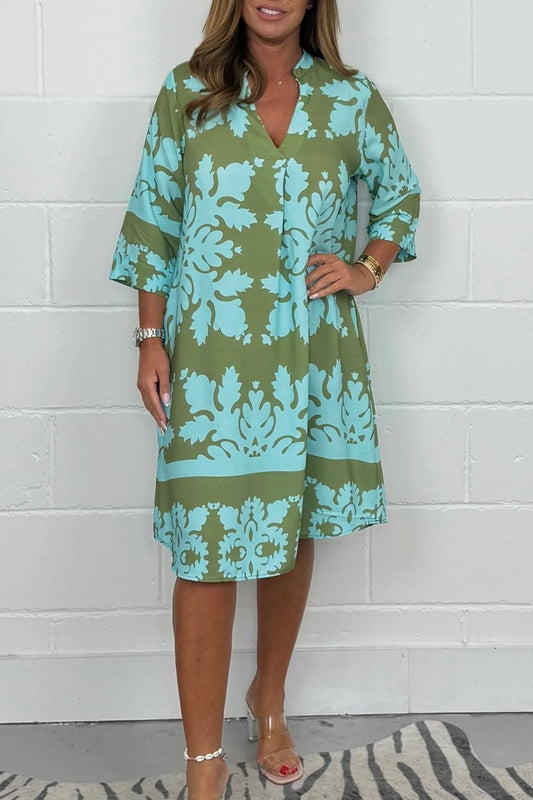Aurélie – Élégante et Confortable Robe de Printemps