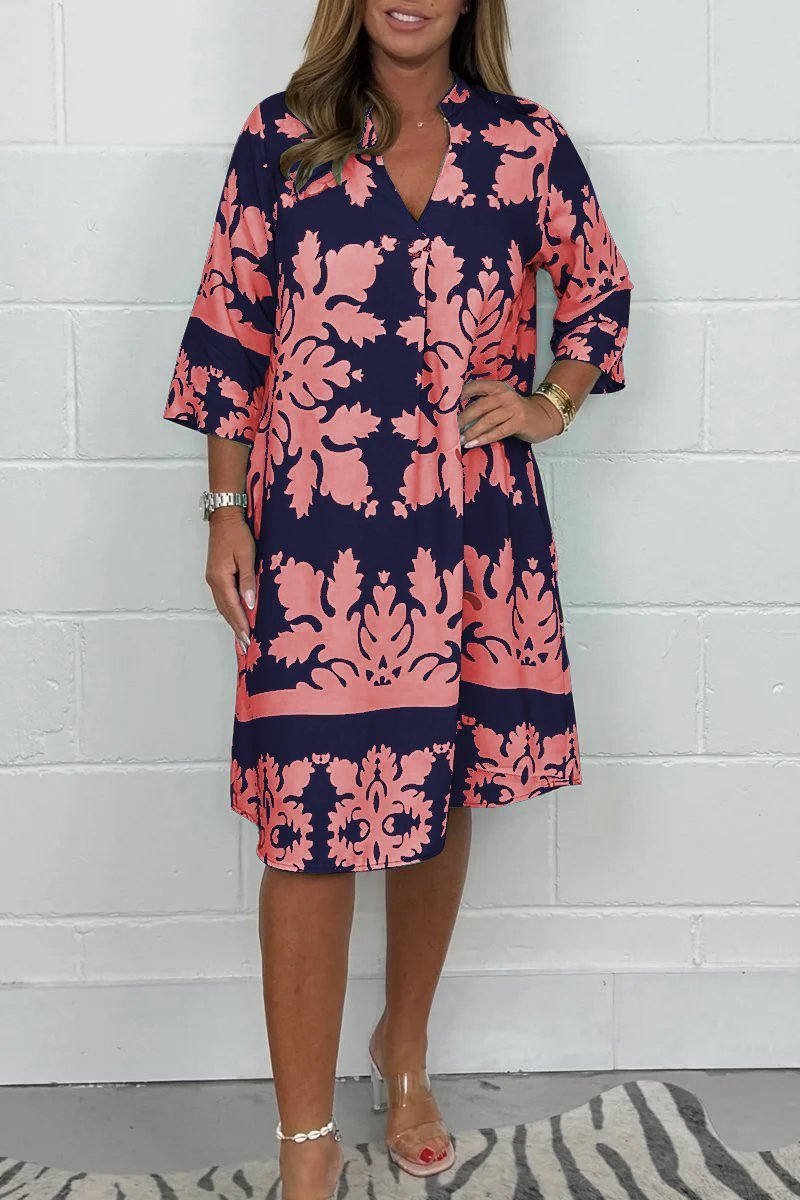 Aurélie – Élégante et Confortable Robe de Printemps