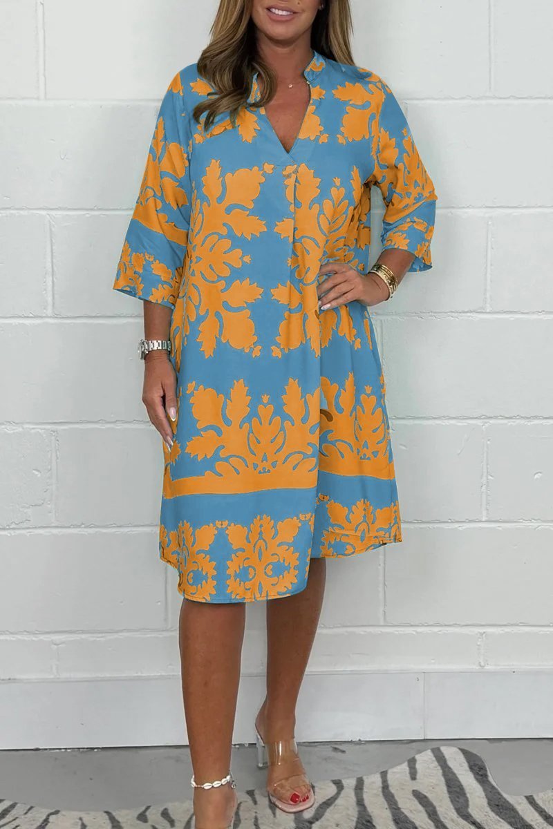 Aurélie – Élégante et Confortable Robe de Printemps