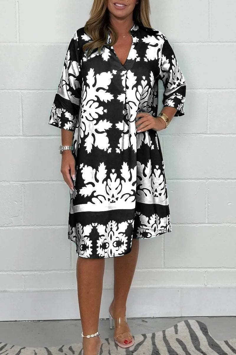 Aurélie – Élégante et Confortable Robe de Printemps