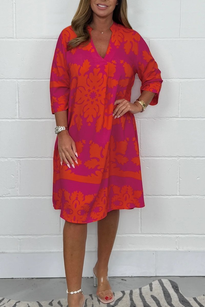 Aurélie – Élégante et Confortable Robe de Printemps