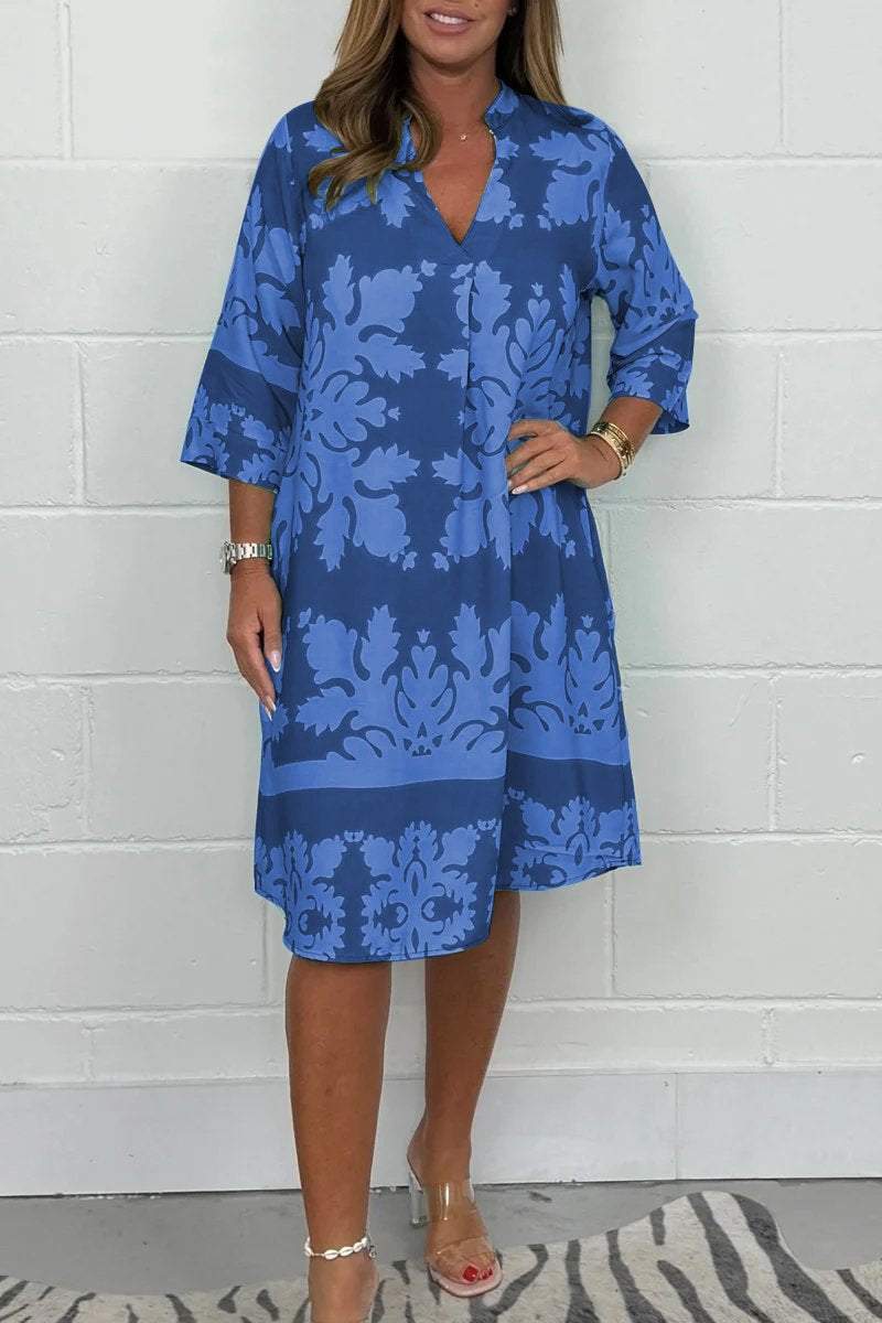 Aurélie – Élégante et Confortable Robe de Printemps