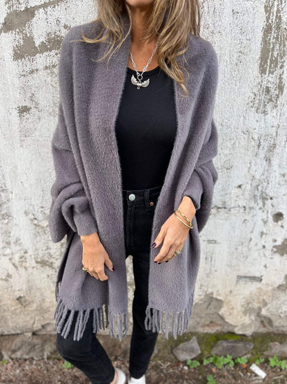 Mireille - Pull Chic à Col Long