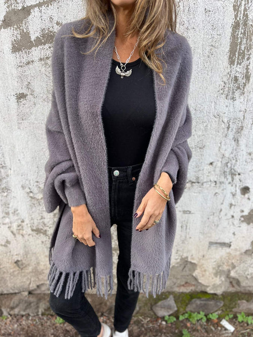 Mireille - Pull Chic à Col Long