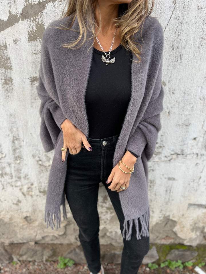 Mireille - Pull Chic à Col Long