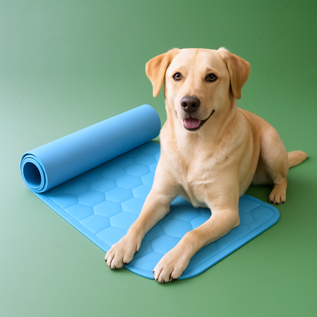 Tapis Rafraîchissant d'été pour chiens et chats