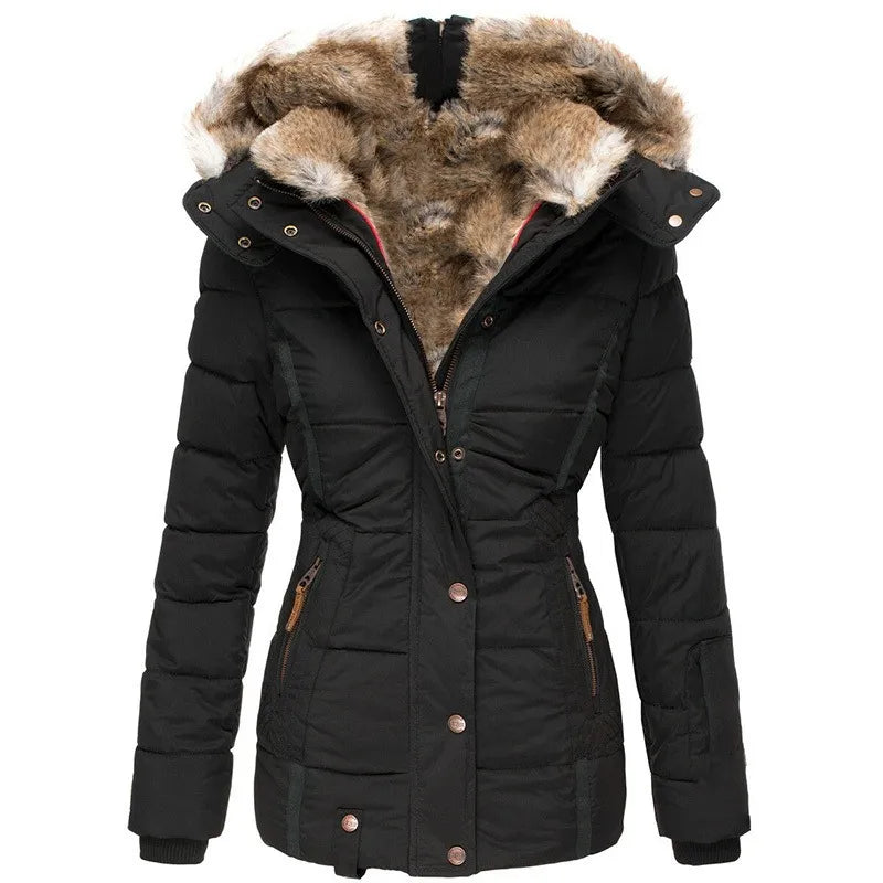Vitoria™ | Manteau d'hiver douillet avec doublure en fausse fourrure