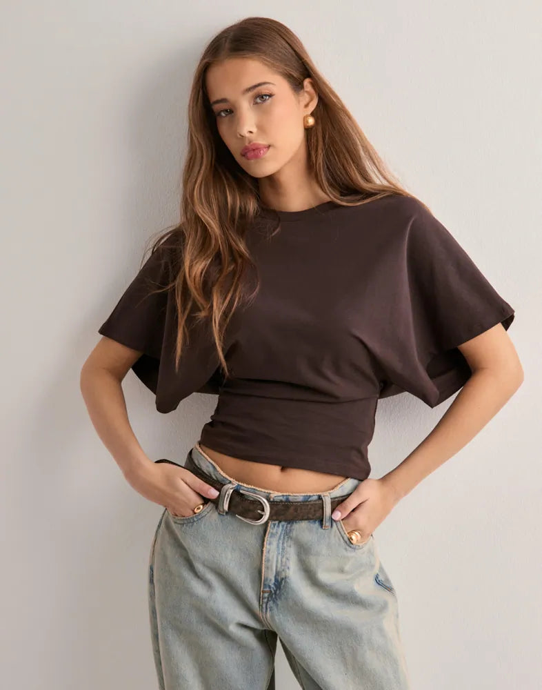 Gaëlle – T-shirt Chic à Manches Amples