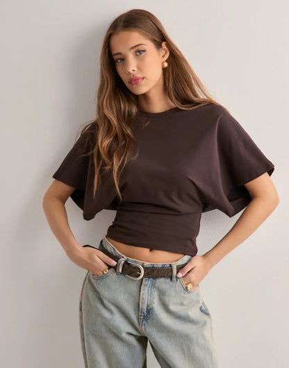 Gaëlle – T-shirt Chic à Manches Amples