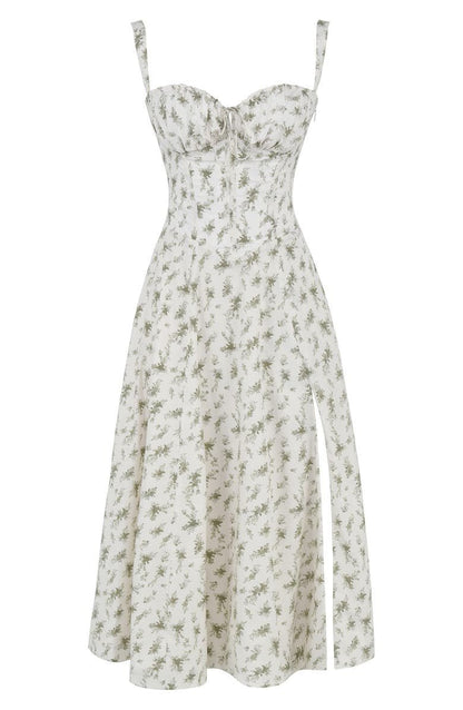 Alexiane – Élégante robe taille haute qui met en valeur