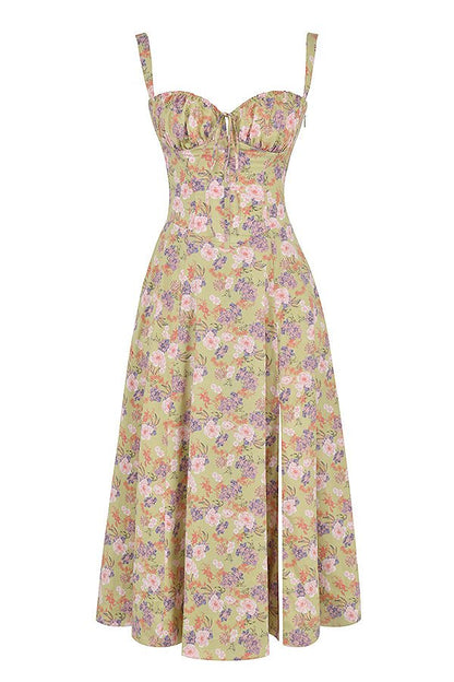 Alexiane – Élégante robe taille haute qui met en valeur