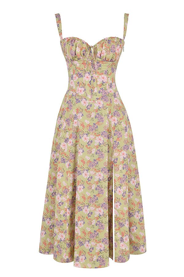 Alexiane – Élégante robe taille haute qui met en valeur