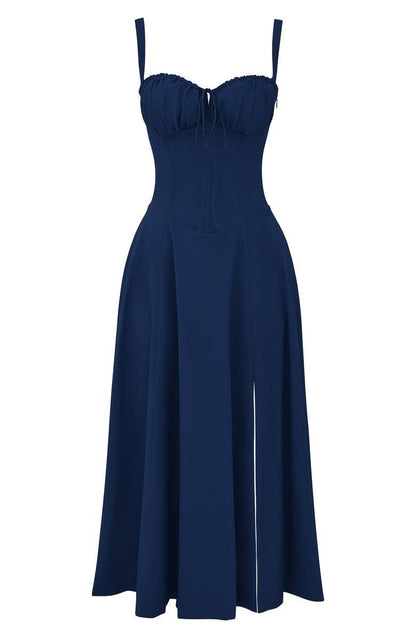 Alexiane – Élégante robe taille haute qui met en valeur