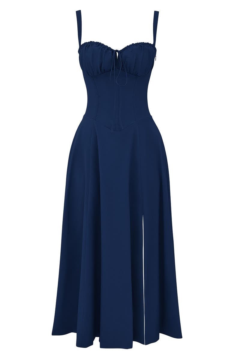 Alexiane – Élégante robe taille haute qui met en valeur