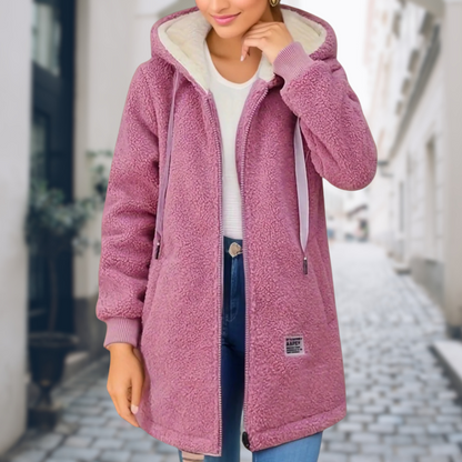 Malou - Élégante Veste Doublée en Polaire