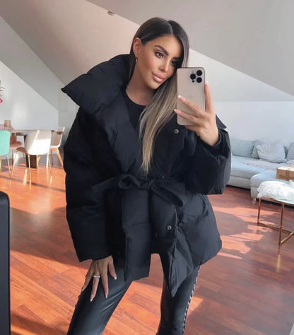 Céleste - Chic et Élégante Parka d'Hiver