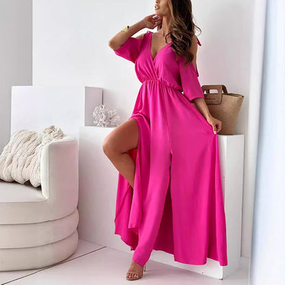 Selene – Élégante et séduisante robe fendue