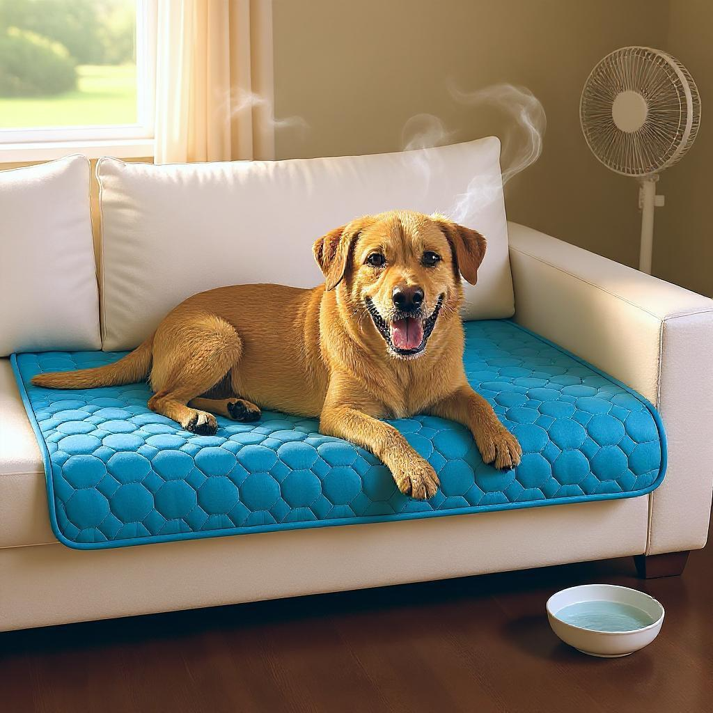 Tapis Rafraîchissant d'été pour chiens et chats