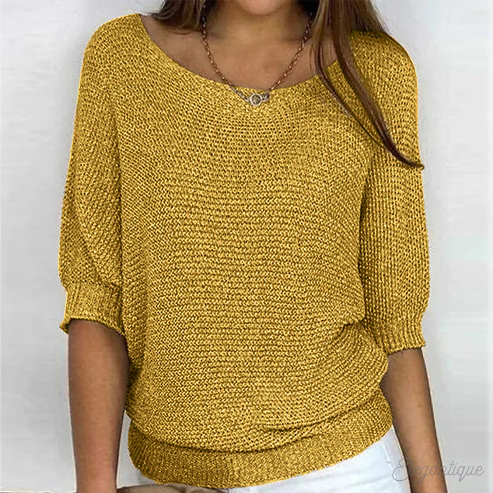 Pull Chic en Laine de Haute Qualité - Rebecca