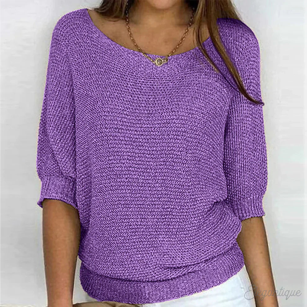 Pull Chic en Laine de Haute Qualité - Rebecca